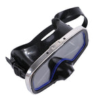 Adult mask snorkeling tempered glass mirror
