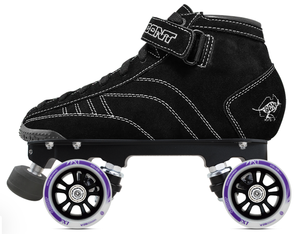 Bont Prostar Skates with Tracer - Black Suede