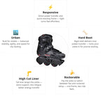 Flying Eagle F5S+ Eclipse Black Skates