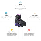 Flying Eagle X6 Reaver Black Violet Skates
