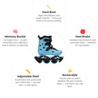 Flying Eagle S7 Nimbus Pro Blue Skates