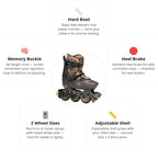 Flying Eagle S8 Pro Sprout Fur Skates